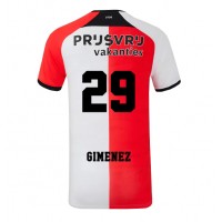 Fotballdrakt Herre Feyenoord Santiago Gimenez #29 Hjemmedrakt 2024-25 Kortermet